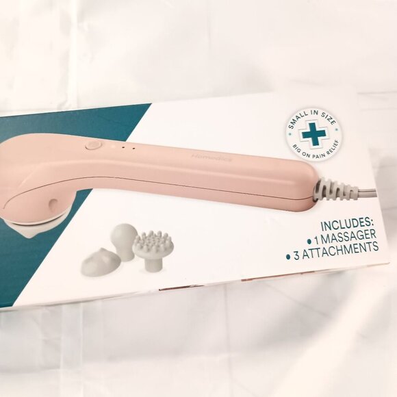 Homedics Full Body Vibration Massager NIB 3 Attachments New Never Used - Picture 2 of 7